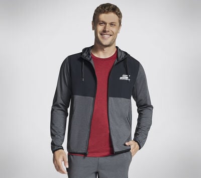 SKECH-KNITS Ultra Go Weekend Full Zip Hoodie