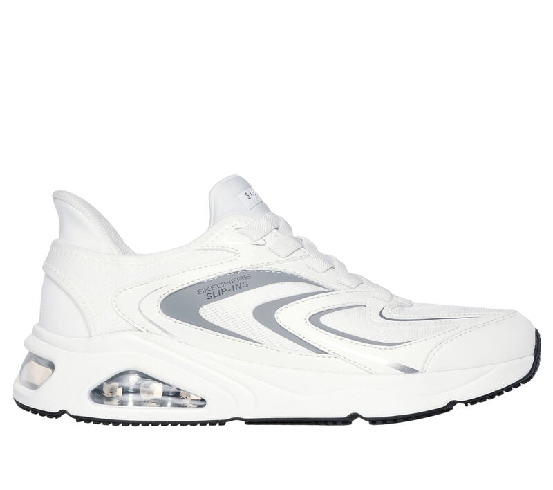 Skechers Slip-ins: Tres-Air Uno - Vision-Airy, WHITE / GRAY, largeimage number 0