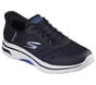 Skechers Slip-ins: GO WALK Arch Fit 2.0 - Simplicity 2.5, BLACK / BLUE, large image number 4