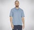 Skechers Off Duty Linear Polo, BLEU MARINE / MULTI, swatch