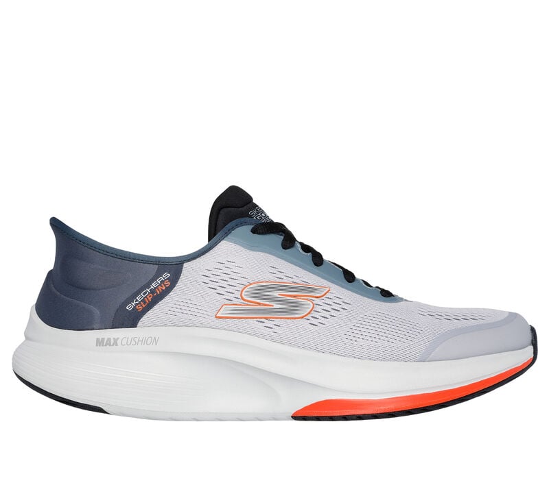 Skechers Slip-ins: GO WALK Max Walker - Next Generation, GRAY / BLUE, largeimage number 0