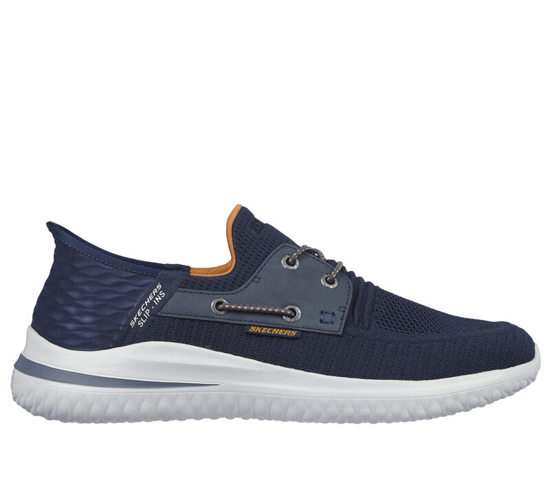 Skechers Men's Delson Air-Cooled Memory Foam Sneaker Shoe : :  Clothing, Shoes & Accessories