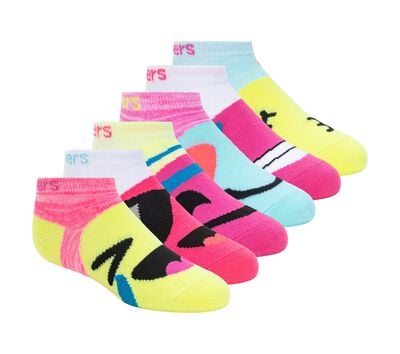 Lowcut Big Face Socks - 6 Pack