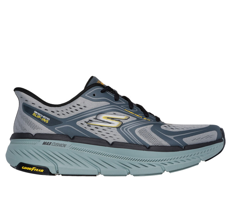 Skechers Slip-ins: Max Cushioning Premier 2.0 - Continuous, GRAY / CHARCOAL, largeimage number 0