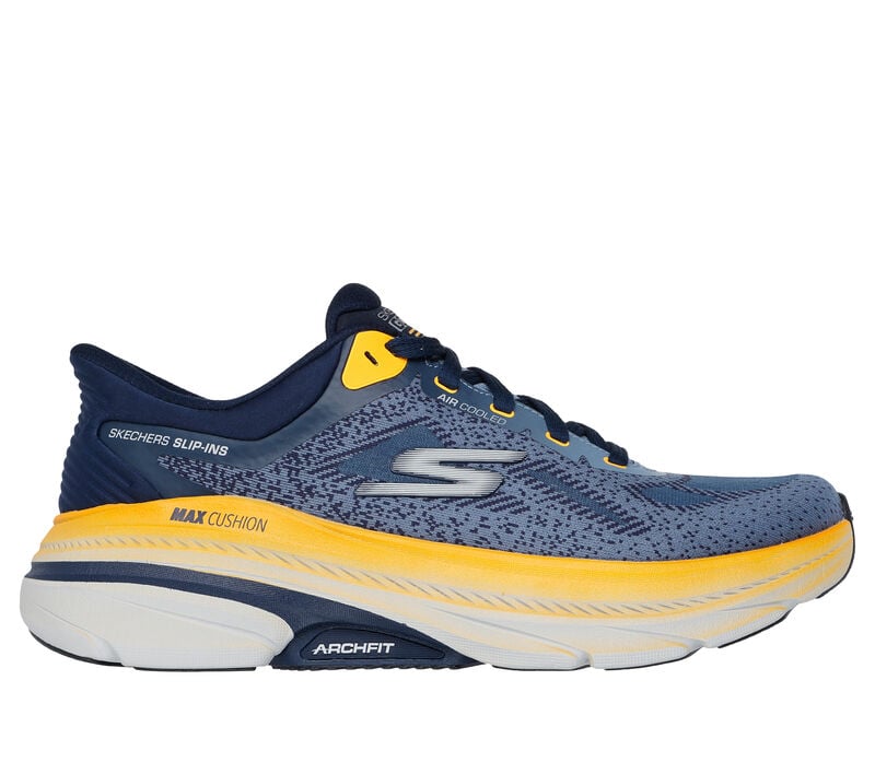 Skechers Slip-ins: Max Cushioning Arch Fit 2.0 - Cool Core, NAVY / ORANGE, largeimage number 0