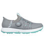 Skechers Slip-ins: GO GOLF Elite 5 - Slip 'In, GRAY / AQUA, large image number 0