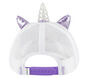 Unicorn Sparkle Trucker Hat, LIGHT GRAY / PURPLE, large image number 1