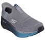 Skechers Slip-ins: Max Cushioning Premier 2.0, GRIS / BLEU, large image number 4