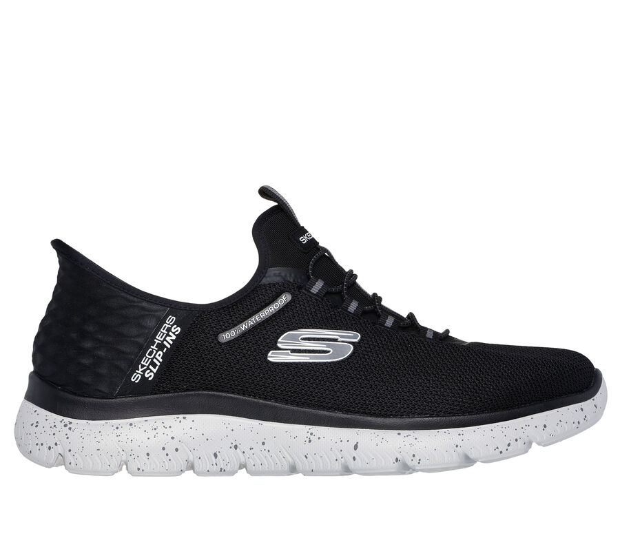 Skechers Slip-ins Waterproof: Summits - Corbos, BLACK / GRAY, largeimage number 0