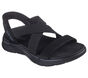 Skechers Slip-ins: GO WALK Flex Sandal - Glimmer, NOIR, large image number 4