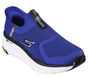 Skechers Slip-ins: Max Cushioning Premier 2.0, BLUE  /  BLACK, large image number 4