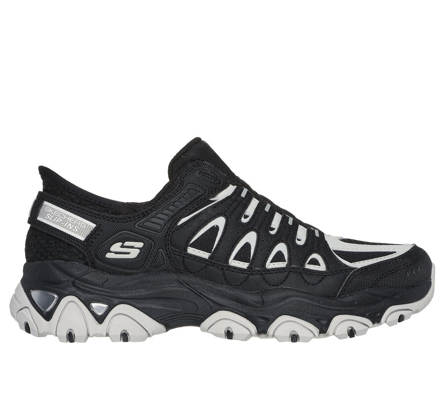 Skechers Slip-ins: D'Lite TR - Huntington Ravine, BLACK / GRAY, largeimage number 0