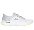 Skechers Slip-ins: GO RUN 7.0 - Hero Shot, WHITE / GRAY, swatch