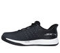 Skechers Slip-ins Relaxed Fit: Viper Court Reload, BLACK / WHITE, large image number 3