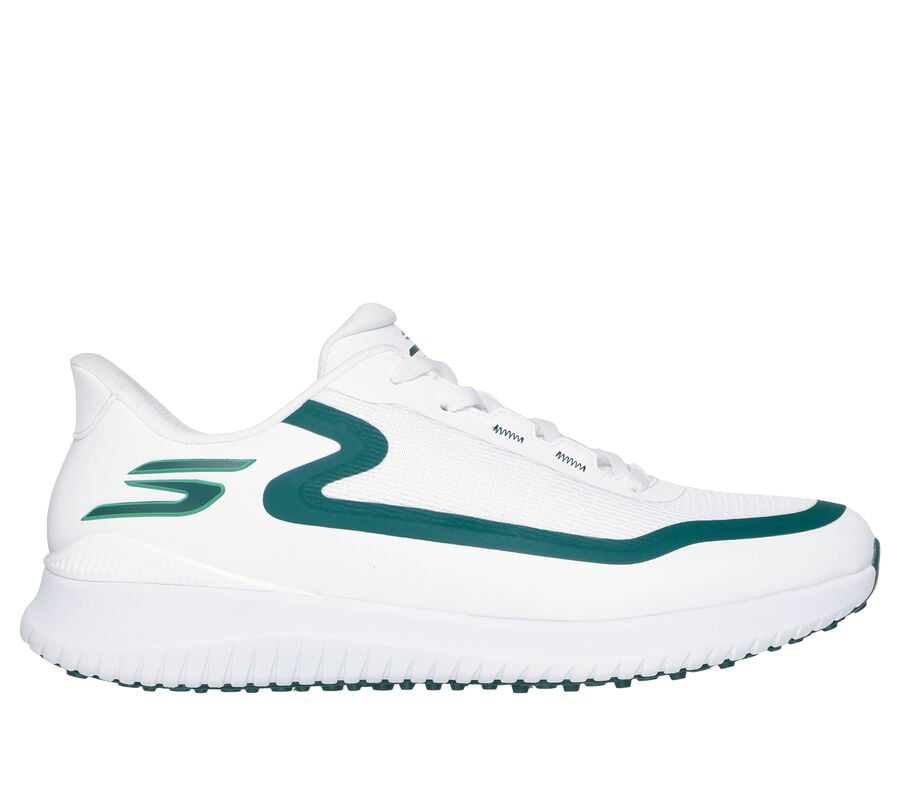 Skechers Slip-ins: GO GOLF Flight, WHITE / GREEN, largeimage number 0