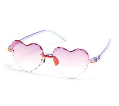 Rimless Hearts Sunglasses