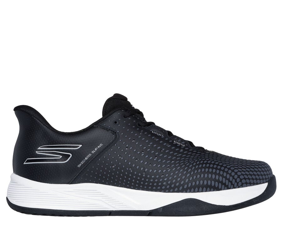 Skechers Slip-ins Relaxed Fit: Viper Court Reload, BLACK / WHITE, largeimage number 0