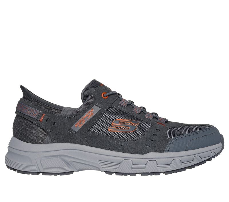 Skechers Slip-ins RF: Oak Canyon, GRIS / ORANGE, largeimage number 0