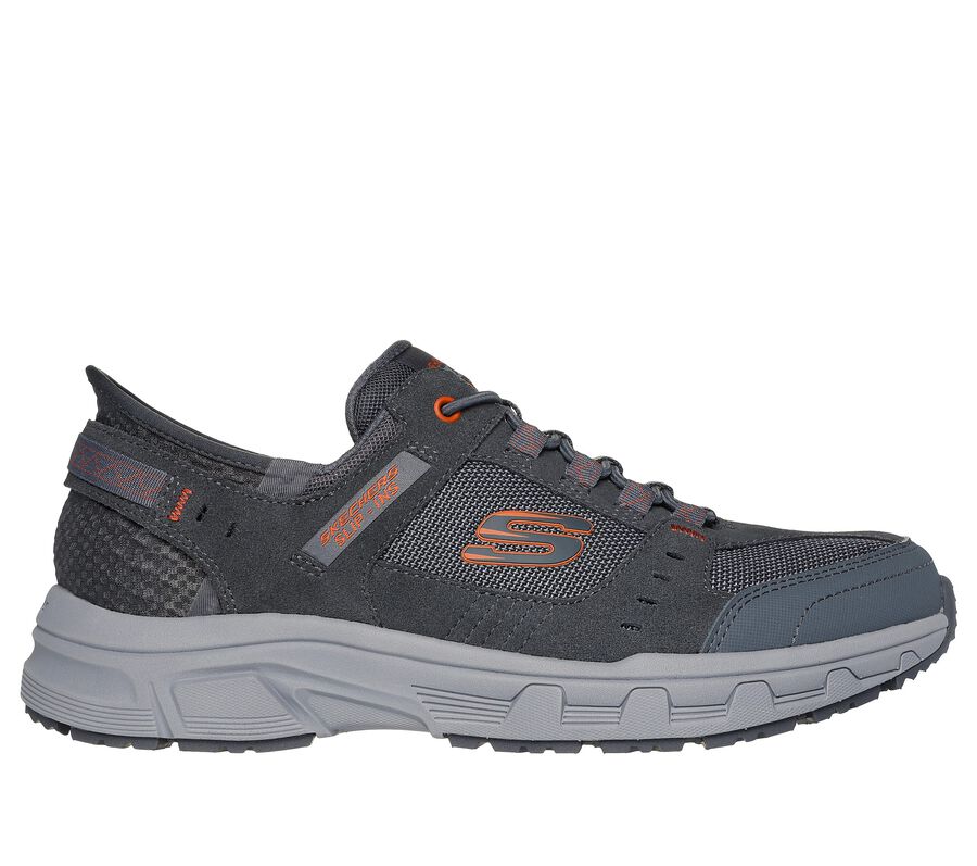 Skechers Slip-ins RF: Oak Canyon, GRAY / ORANGE, largeimage number 0