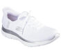 Skechers Slip-ins: Summits - Night Chic, WHITE / SILVER, large image number 4