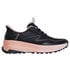 Skechers Slip-ins: Switch Back - Mist, BLACK / PINK, swatch