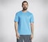 Performance Charge Tee, TURQUOISE / PURPLE, swatch