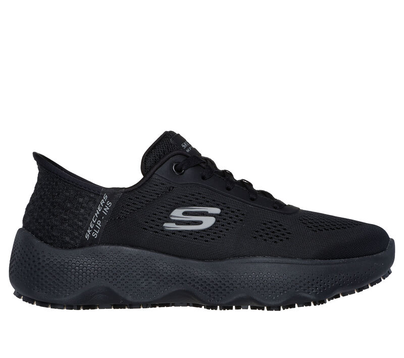 Skechers Slip-ins Work Slip-Resistant: Massage Step SR - Griela, BLACK, largeimage number 0