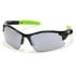 Semi-Rimless Sports Sunglasses, NOIR, swatch