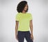 GO DRI SWIFT Tee, BEIGE / VERT-LIME, swatch