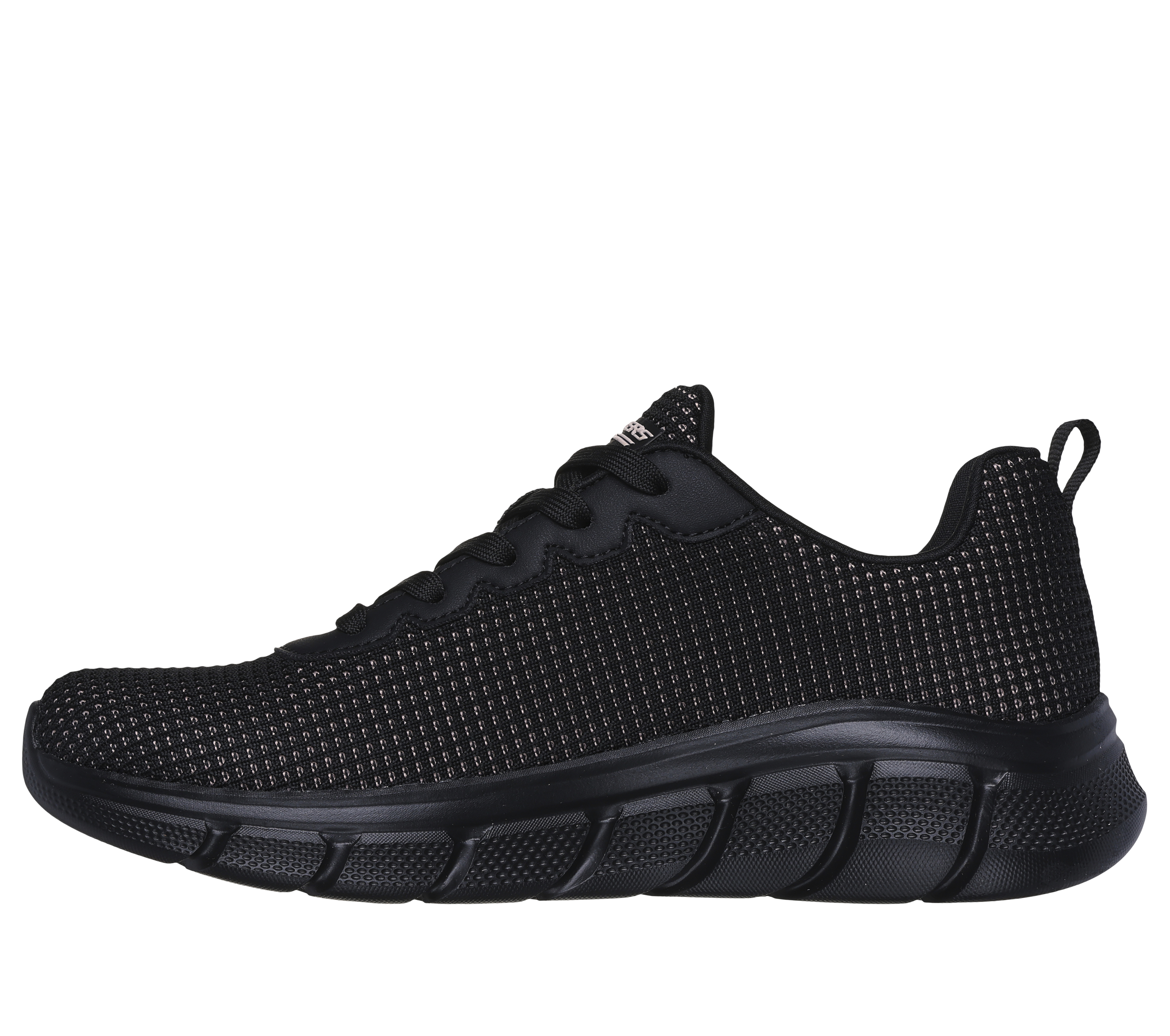 Plain sale black skechers