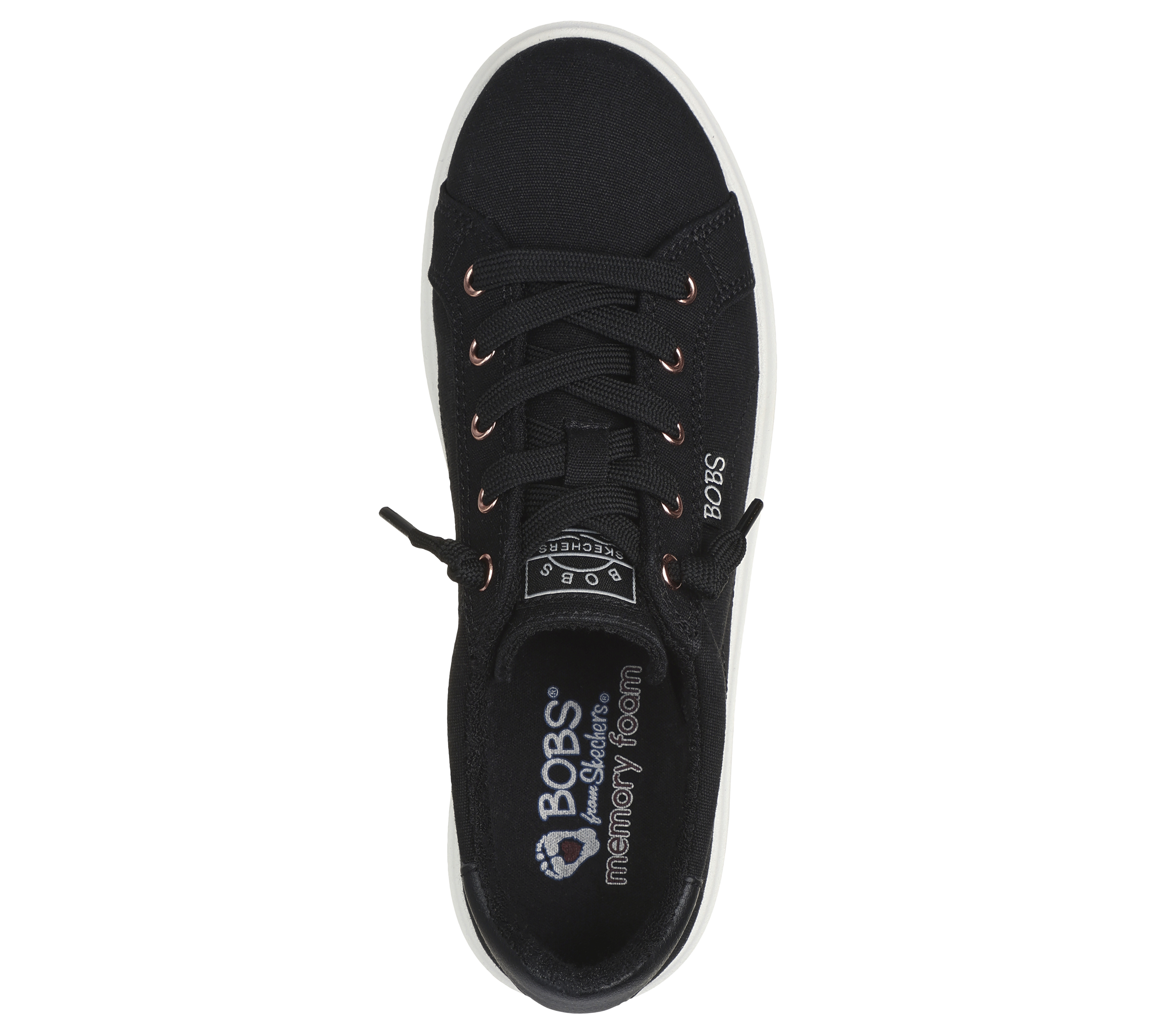 Skechers hot sale bobs black