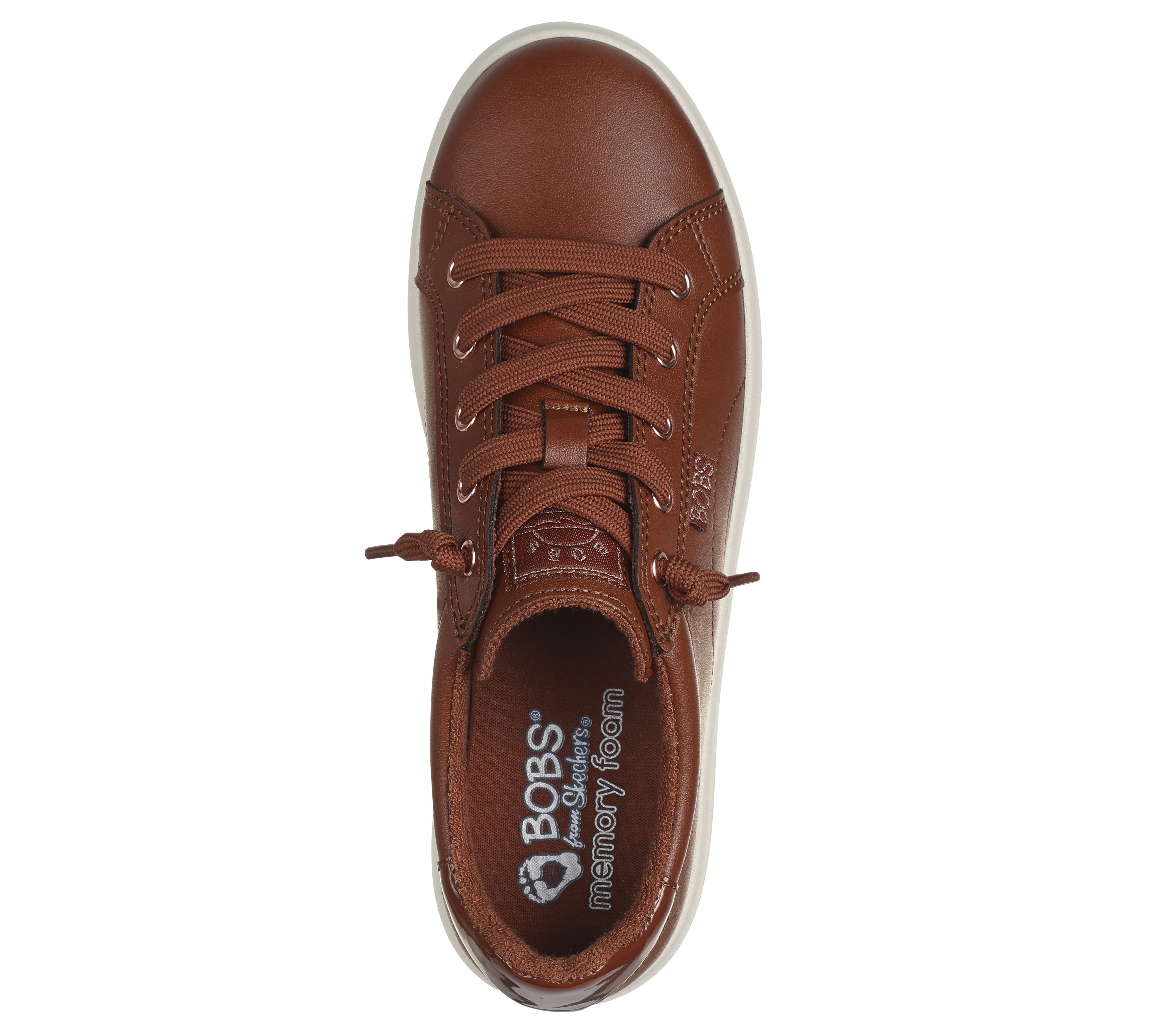 Brown leather shop bobs shoes