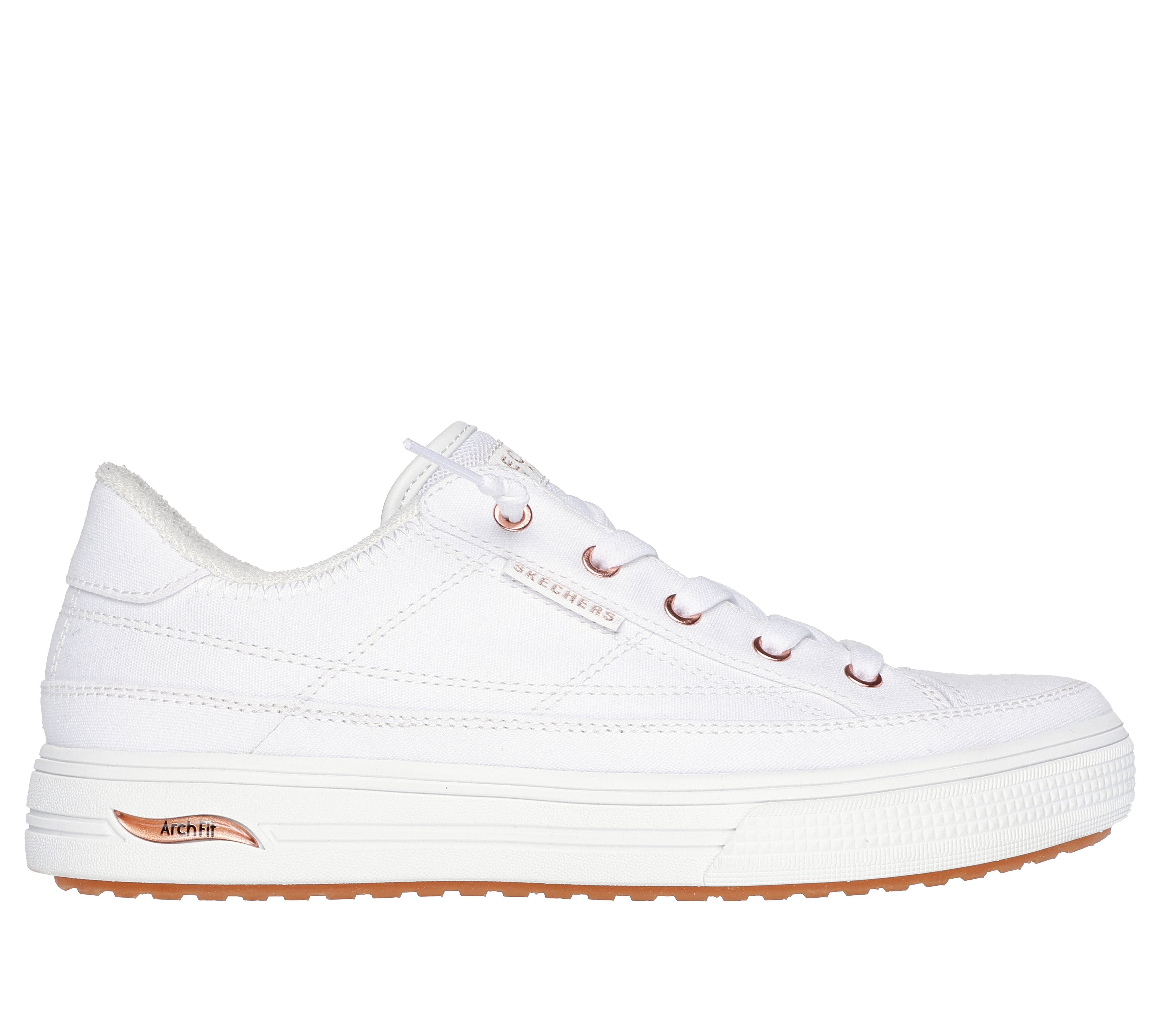 Shop The Skechers Arch Fit Arcade SKECHERS CA   177190 WHT 