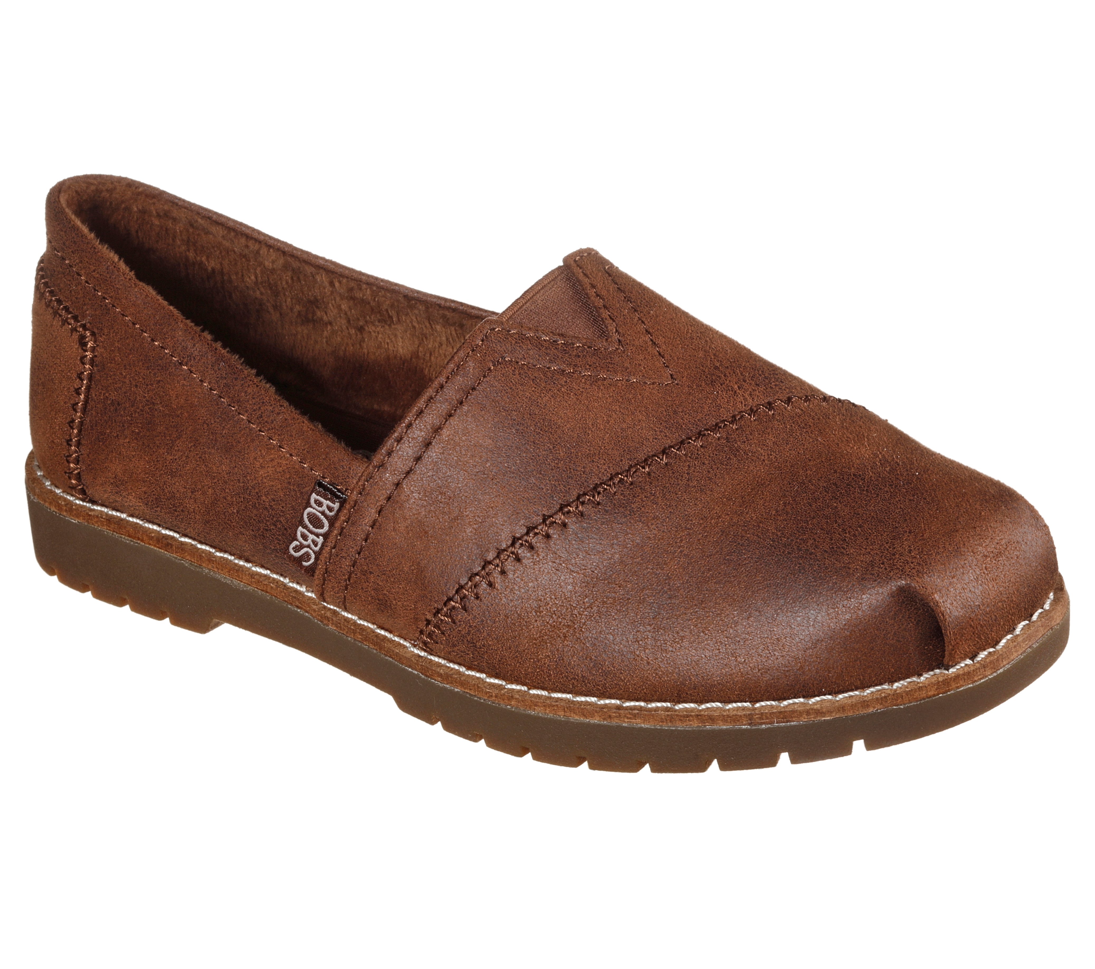 Leather bobs skechers on sale