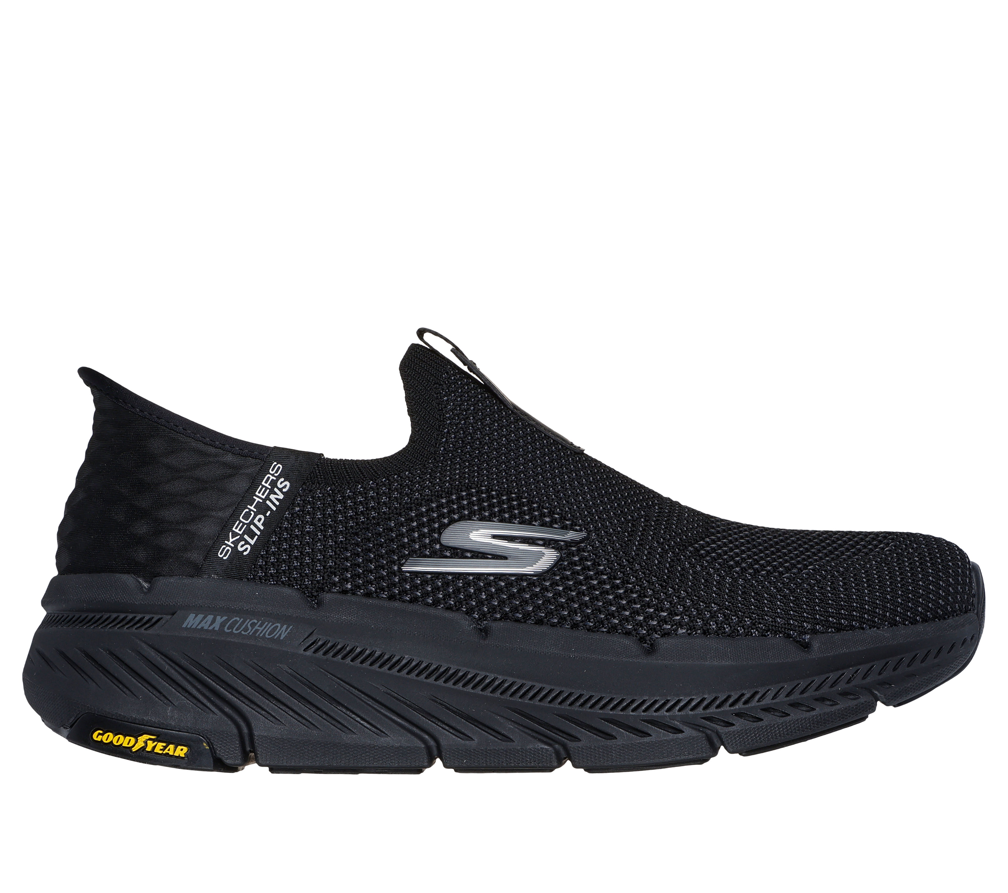 Skechers Max Cushioning Premier 2.0 Slip ins Trainers Black 42.5